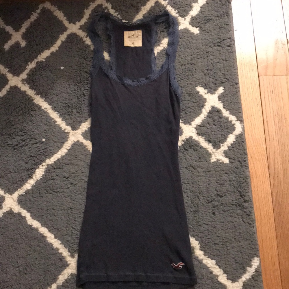 Navy tank top